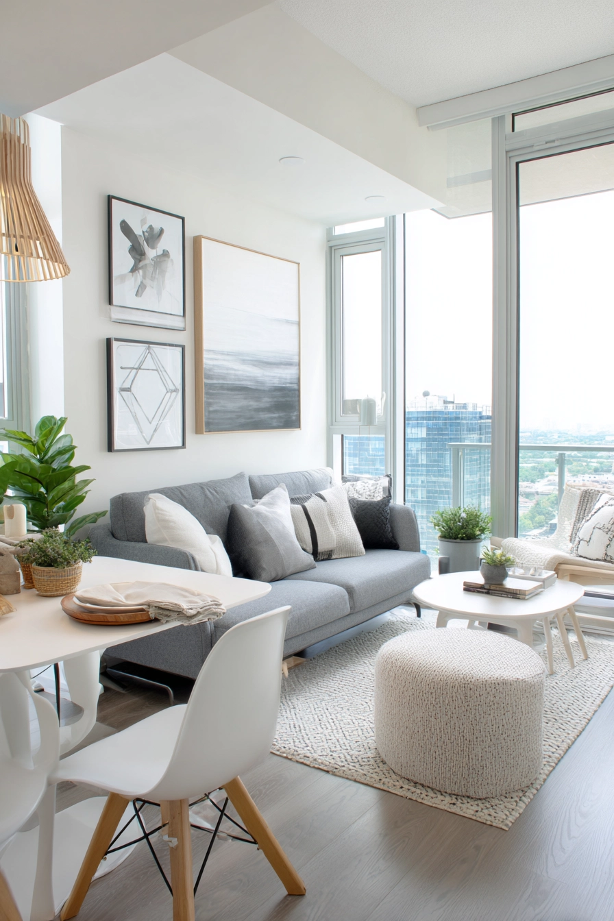 small living room ideas with dining area 31