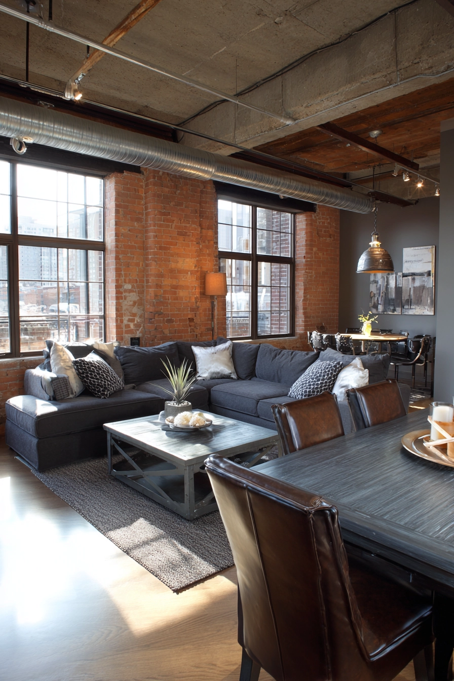 small living room ideas with dining area 9