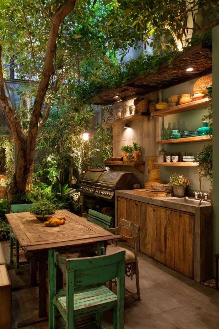 small outdoor kitchen ideas 1