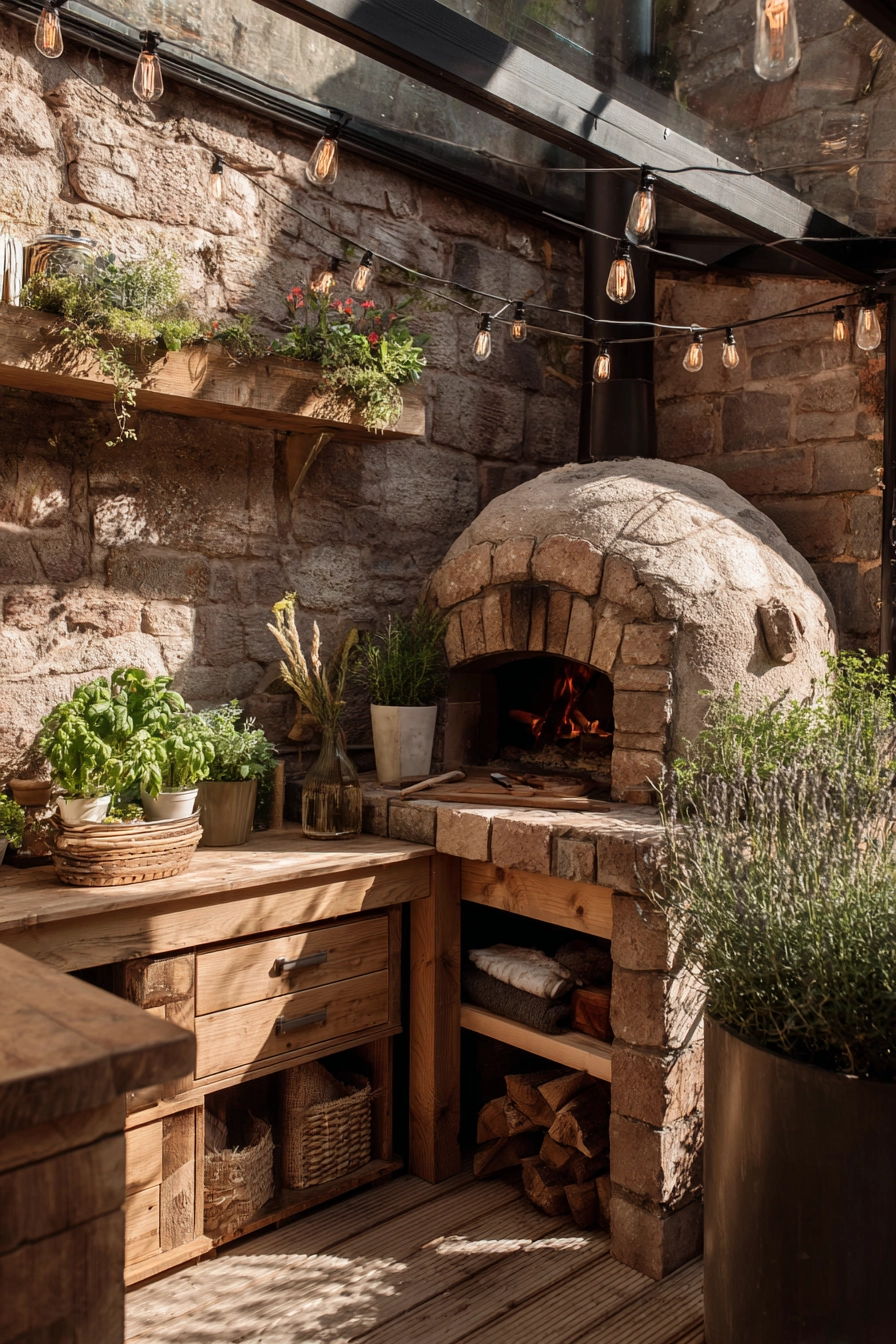 small outdoor kitchen ideas 11
