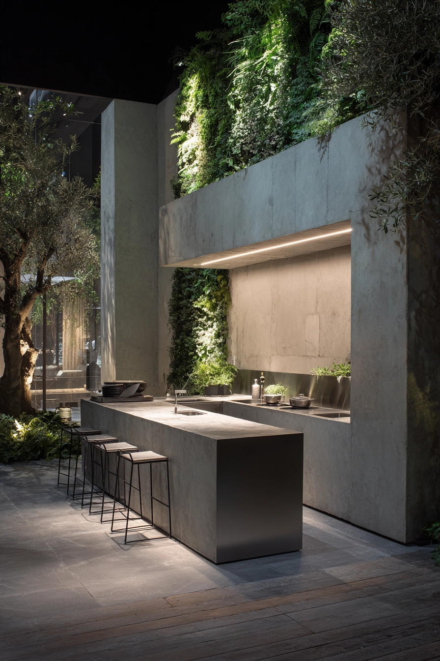 small outdoor kitchen ideas 27