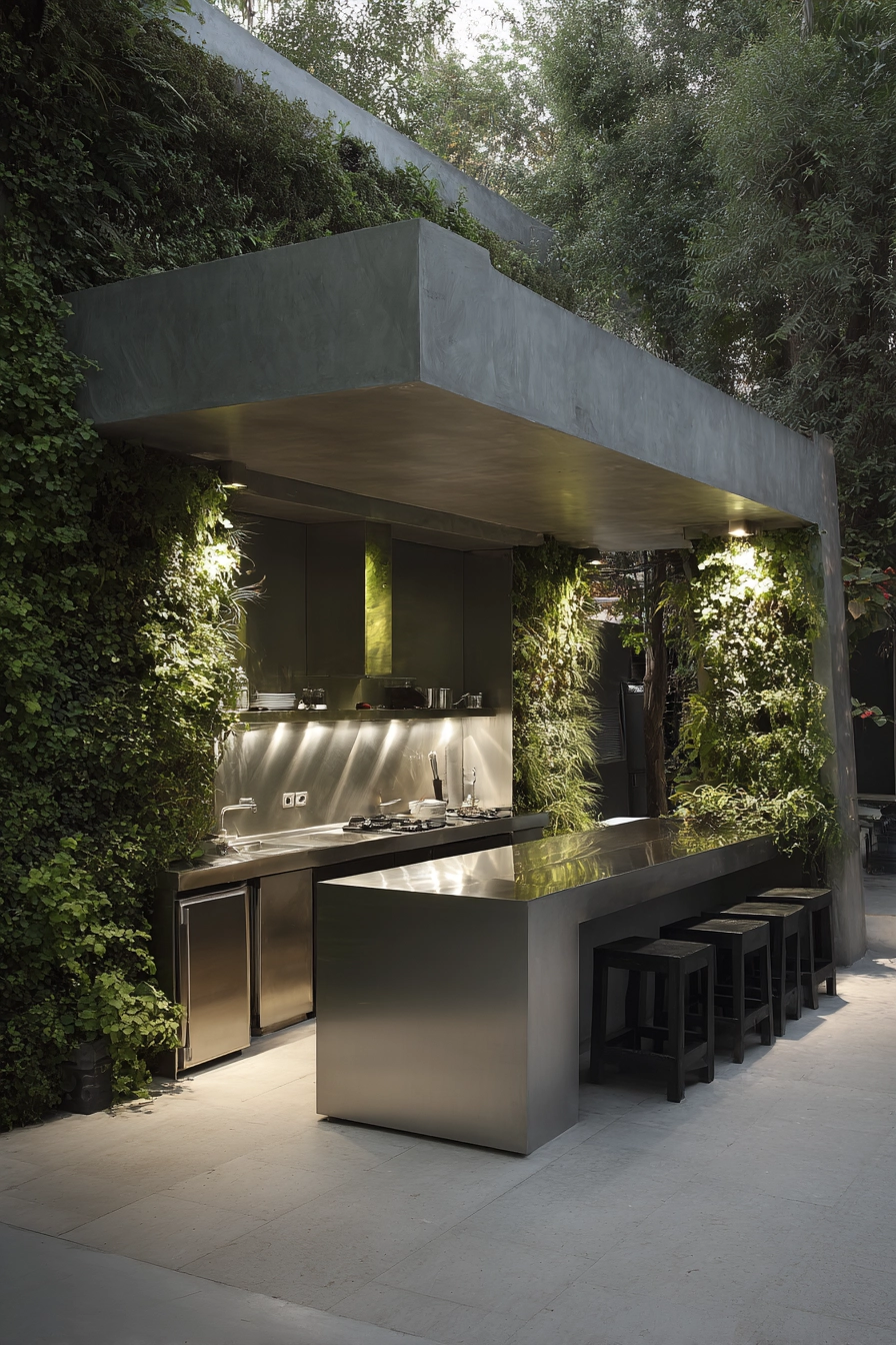 small outdoor kitchen ideas 28