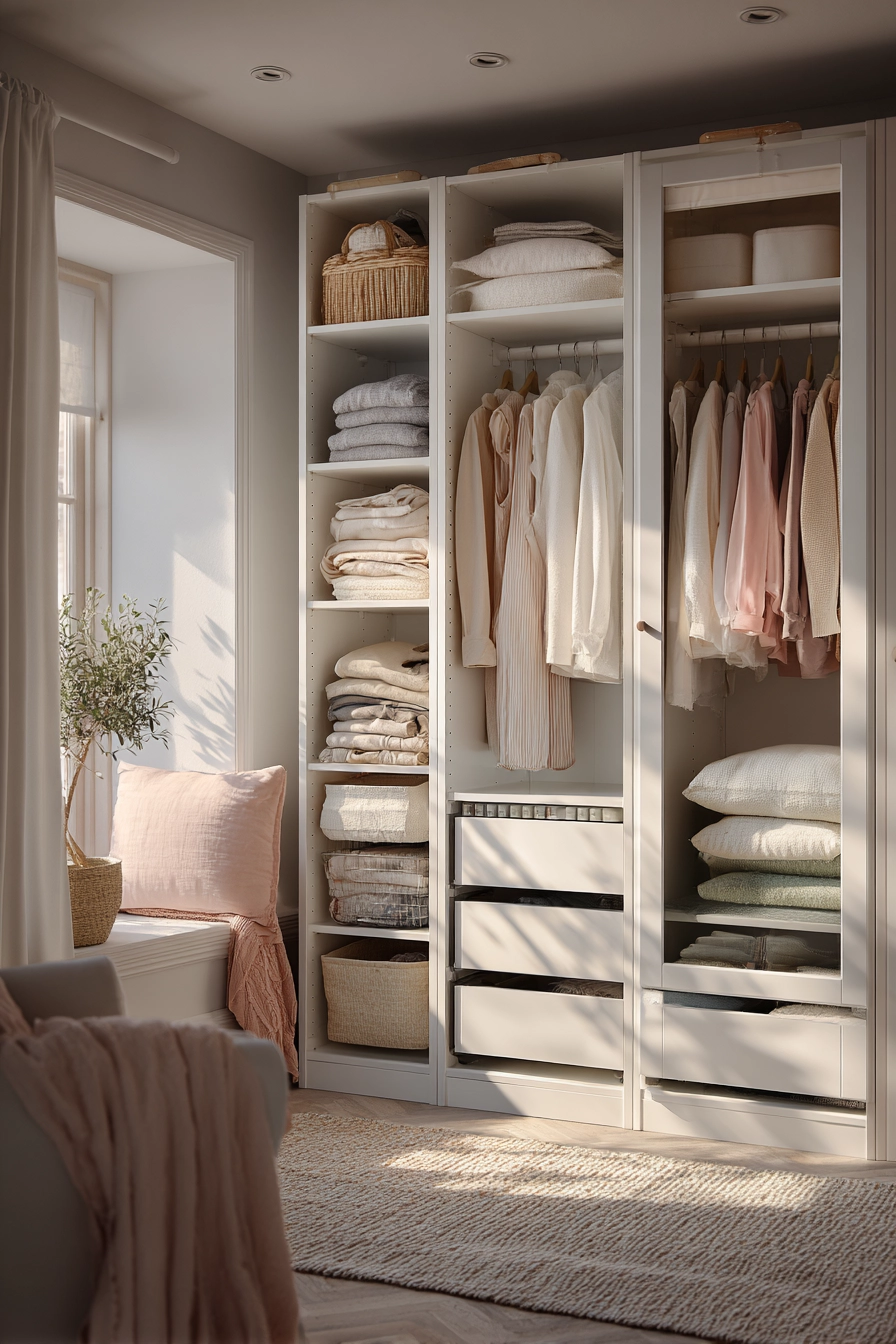 small wardrobe ideas 17