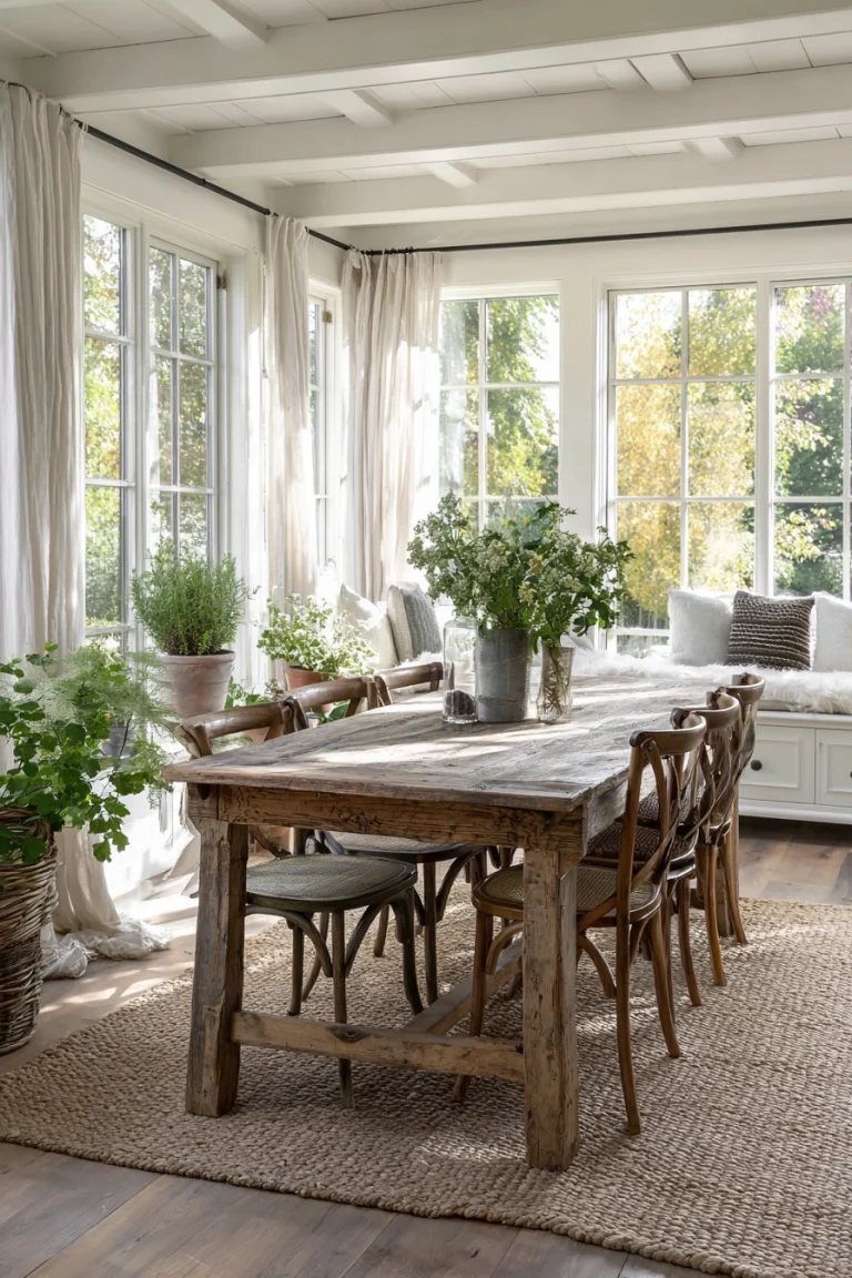 sunroom dining room ideas 1
