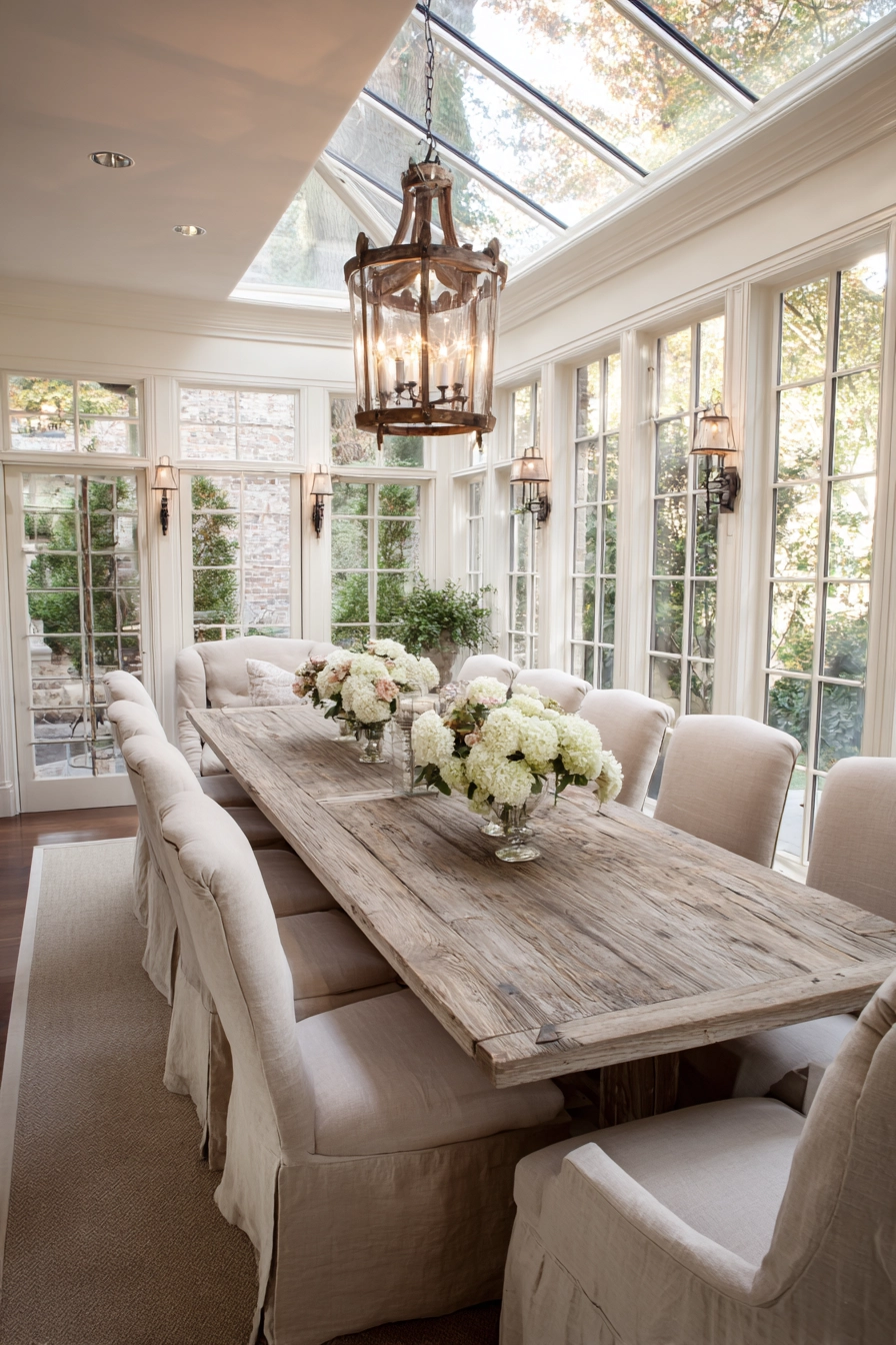 sunroom dining room ideas 17