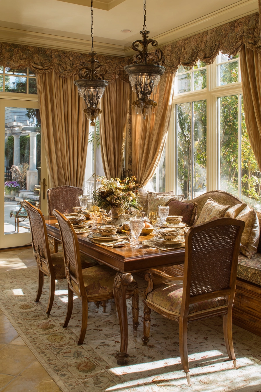 sunroom dining room ideas 40
