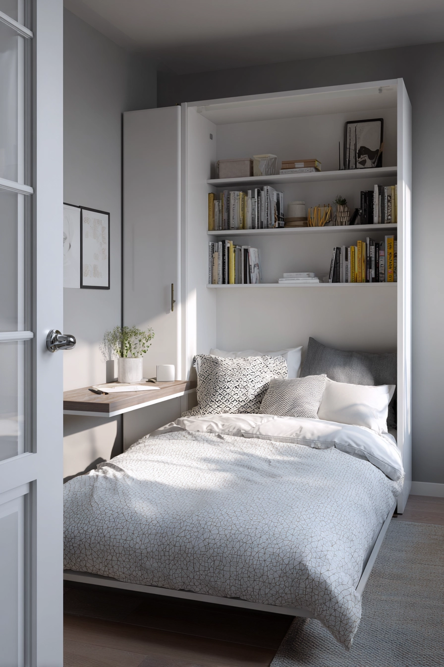 super small bedroom ideas 23