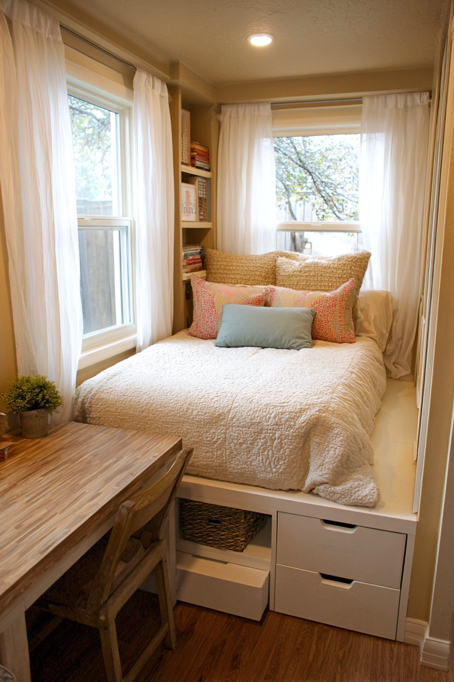 super small bedroom ideas 4