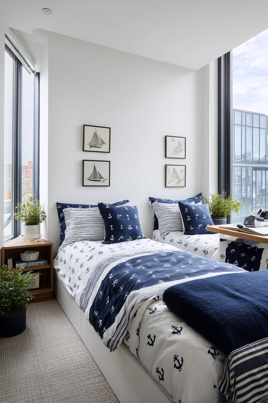 twin bed ideas for small room 15