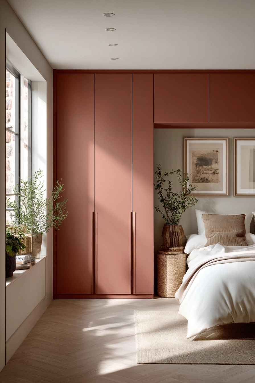 wardrobe color ideas bedroom 10