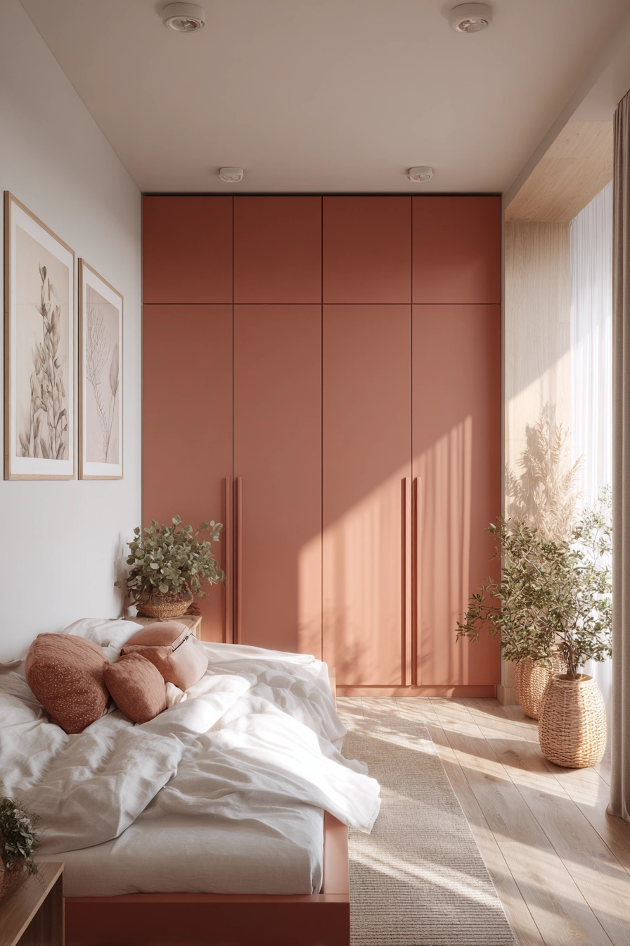 wardrobe color ideas bedroom 11
