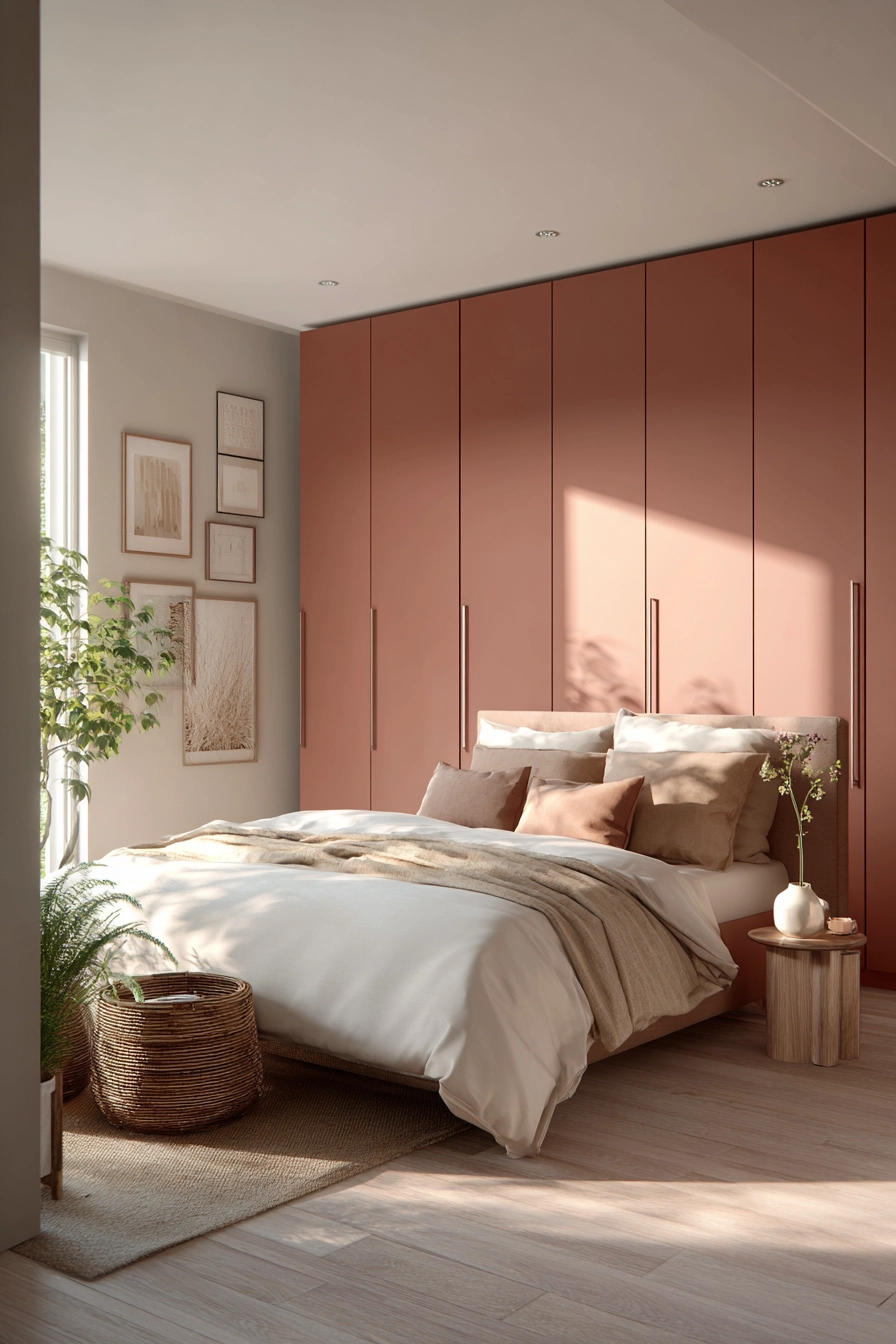 wardrobe color ideas bedroom 12