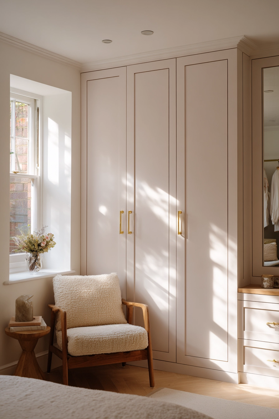 wardrobe color ideas bedroom 23