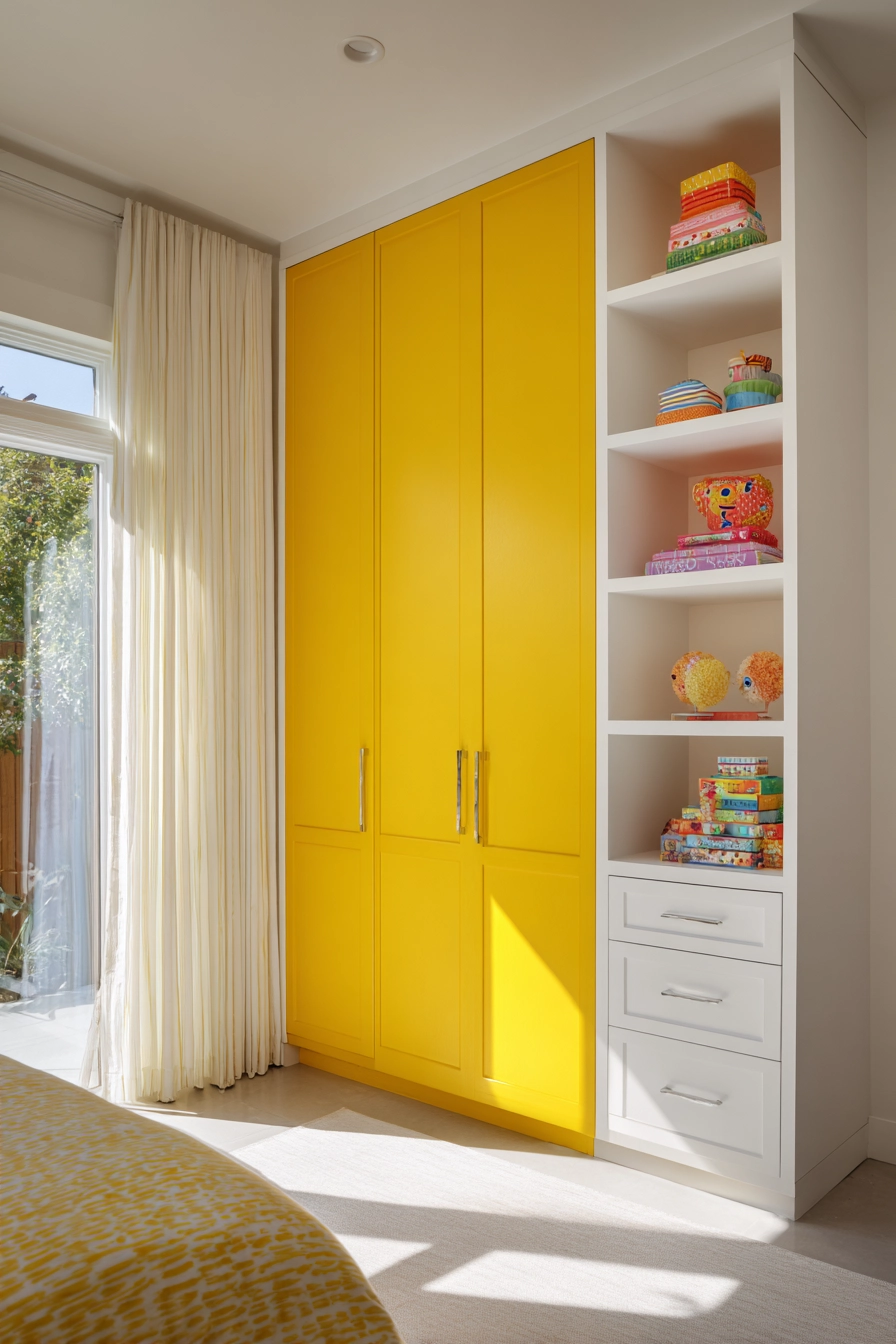 wardrobe color ideas bedroom 31