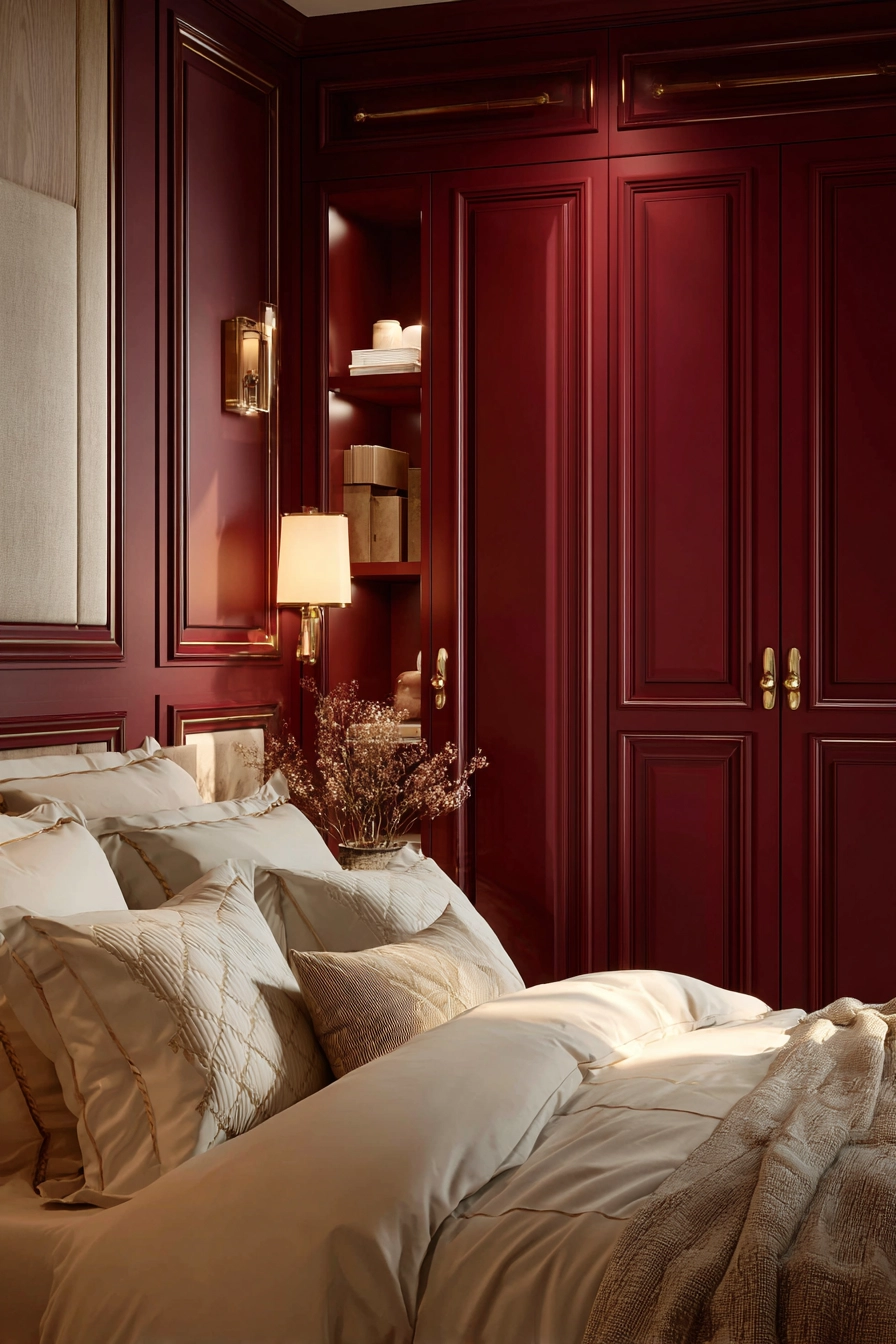 wardrobe color ideas bedroom 36