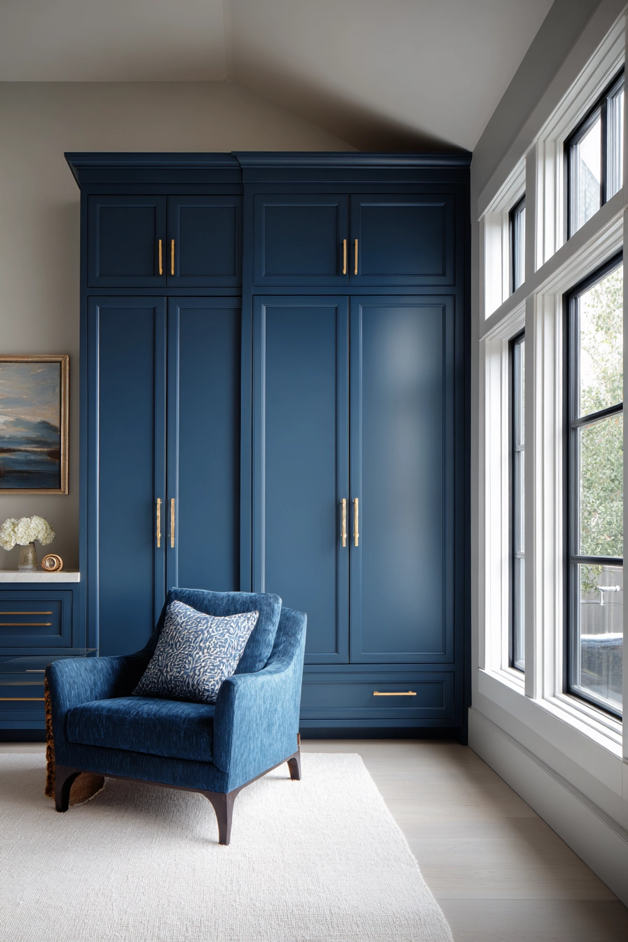 wardrobe color ideas bedroom 5