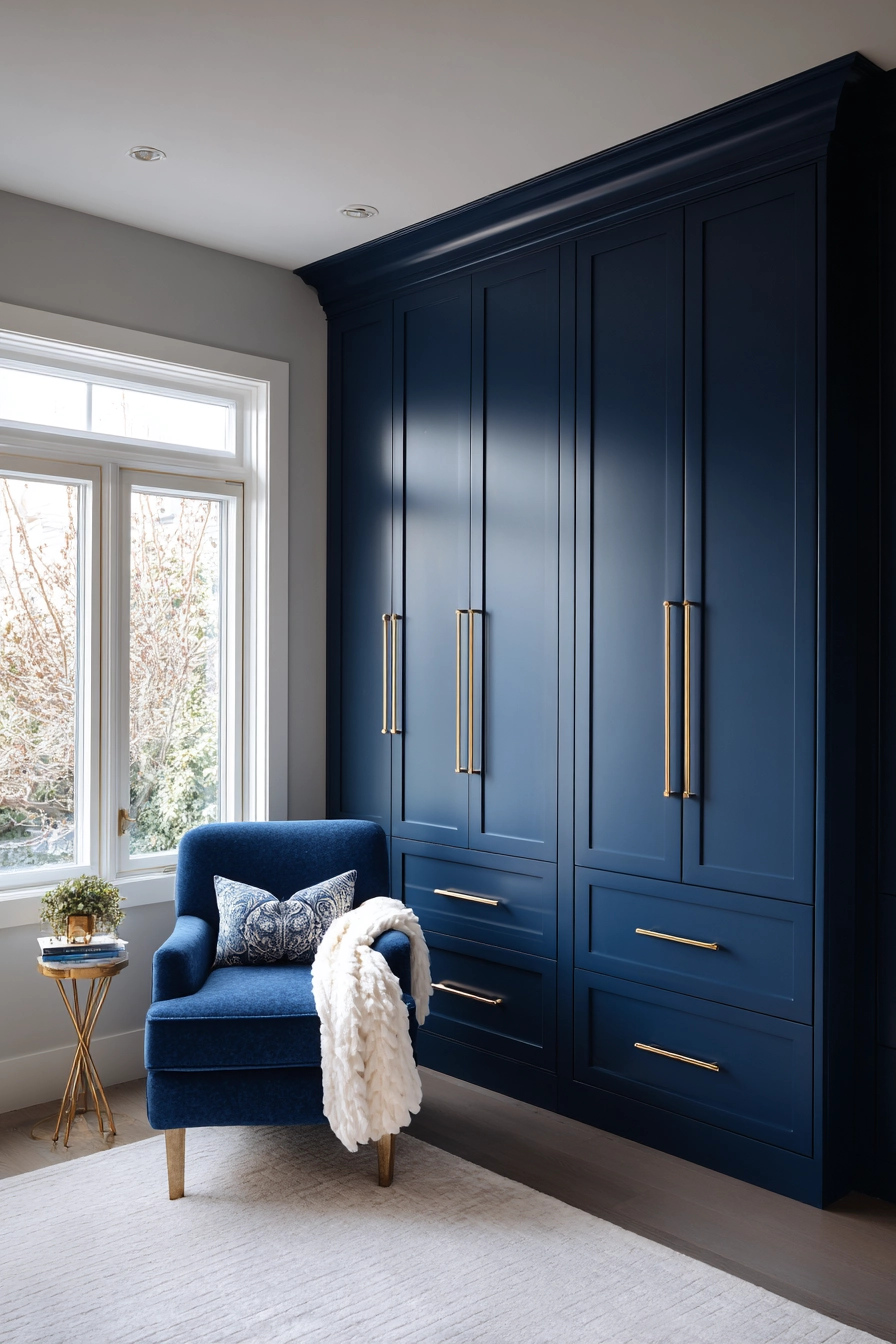 wardrobe color ideas bedroom 6
