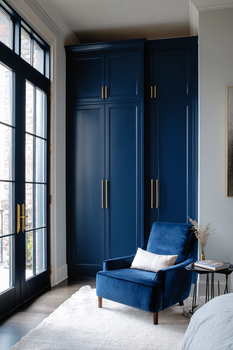 wardrobe color ideas bedroom 7