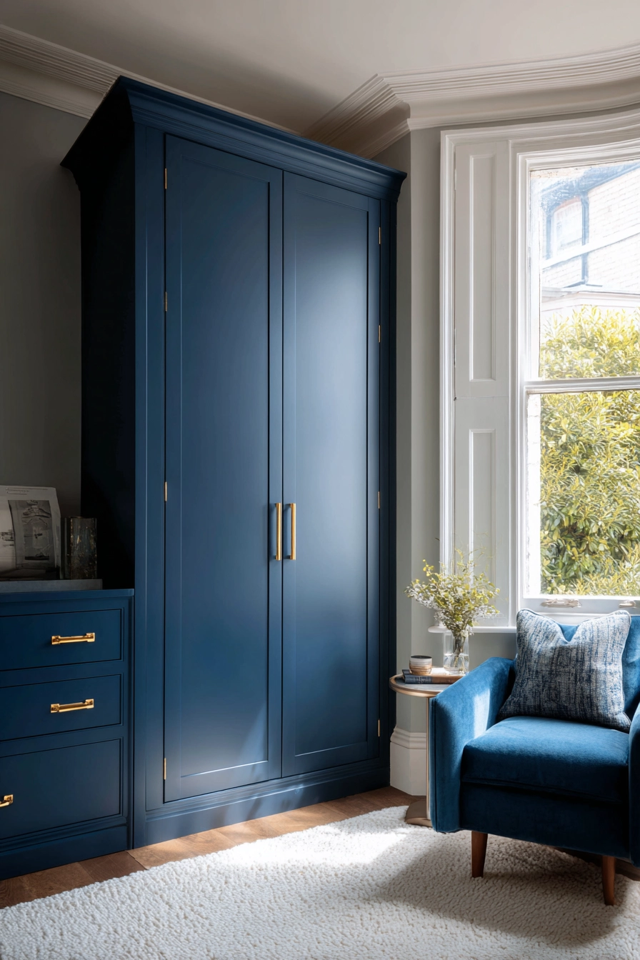 wardrobe color ideas bedroom 8