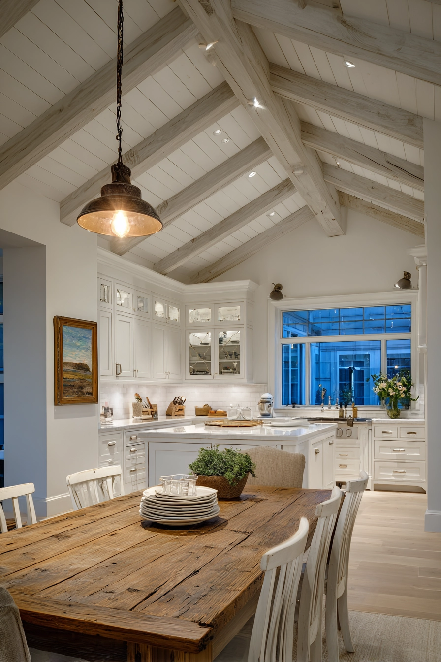 white oak and white kitchen 11