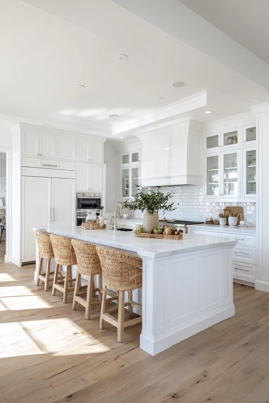 white oak and white kitchen 18