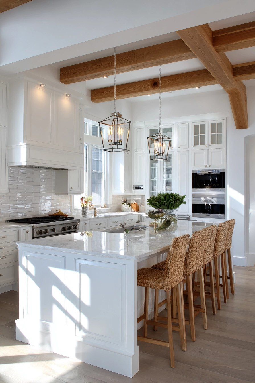 white oak and white kitchen 20