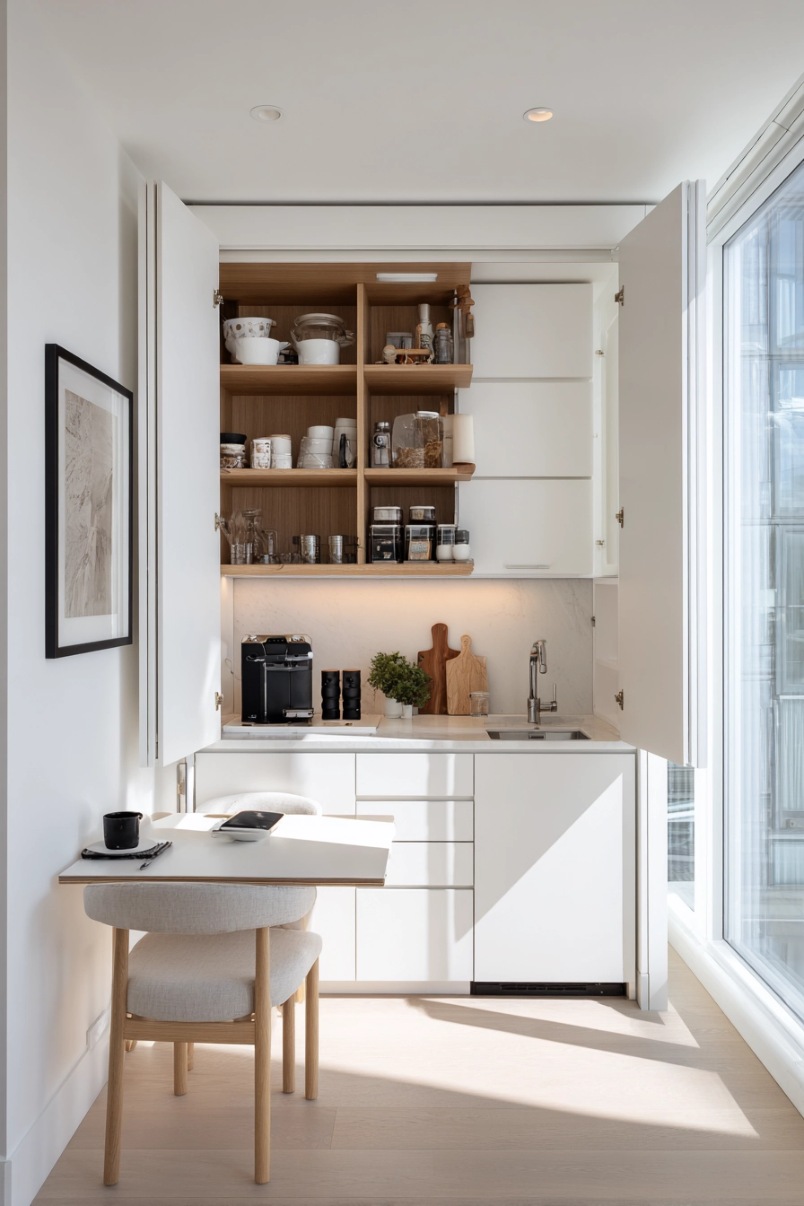 white oak and white kitchen 22