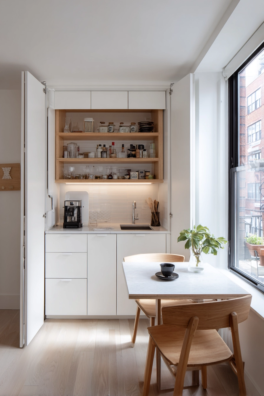 white oak and white kitchen 23
