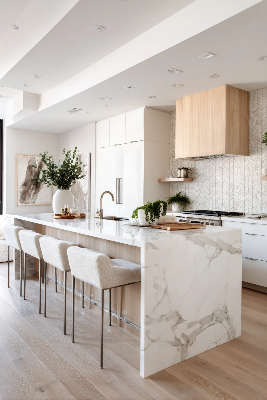 white oak and white kitchen 30