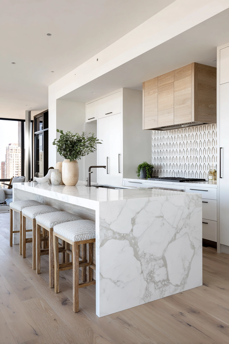 white oak and white kitchen 32