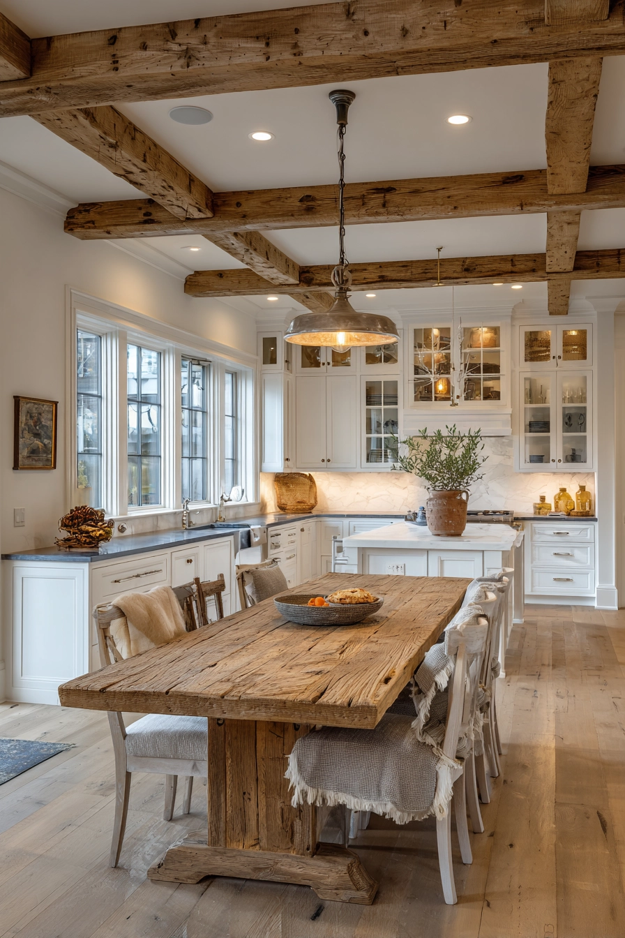 white oak and white kitchen 9
